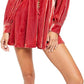 Free People - Carnaby Velvet Puff Sleeve Romper