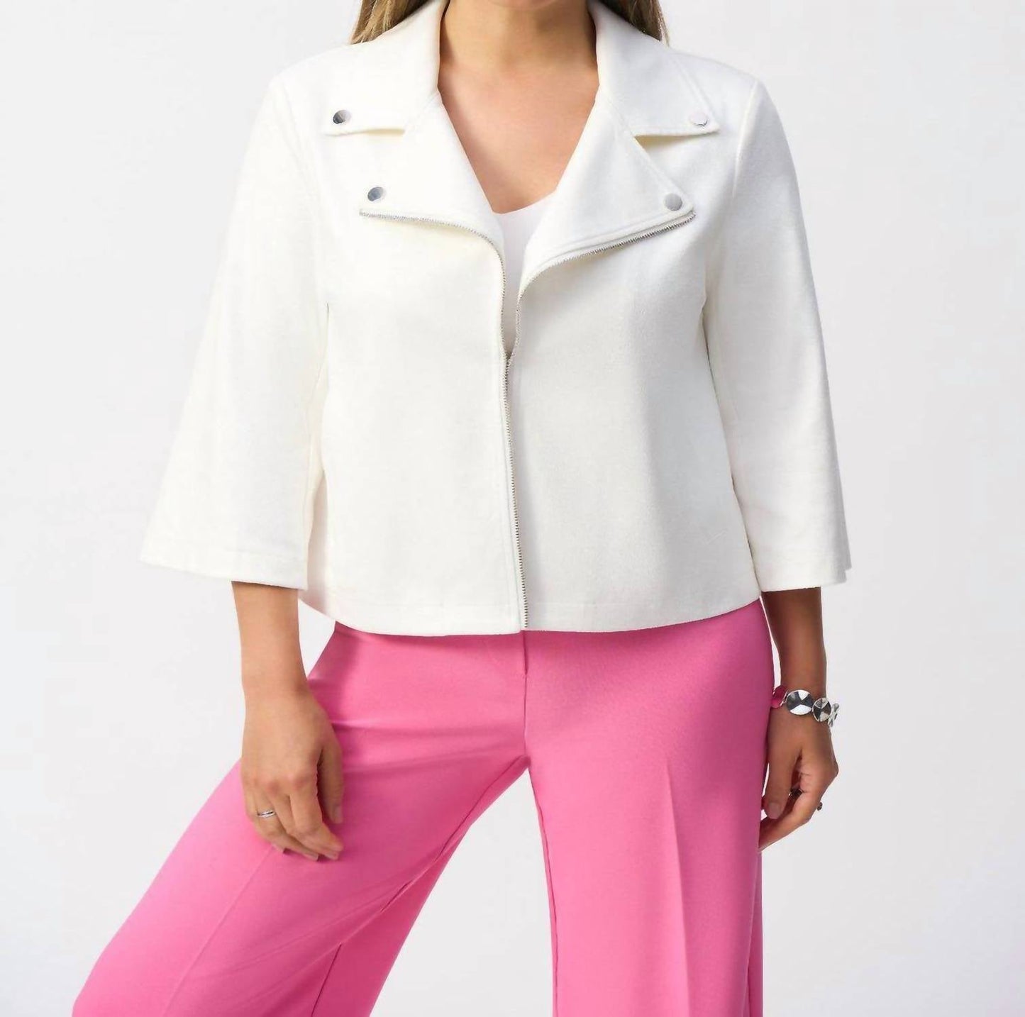 Joseph Ribkoff - Casual Zipper Jacket