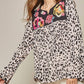 Andree By Unit - Embroidered Bell Sleeve Top