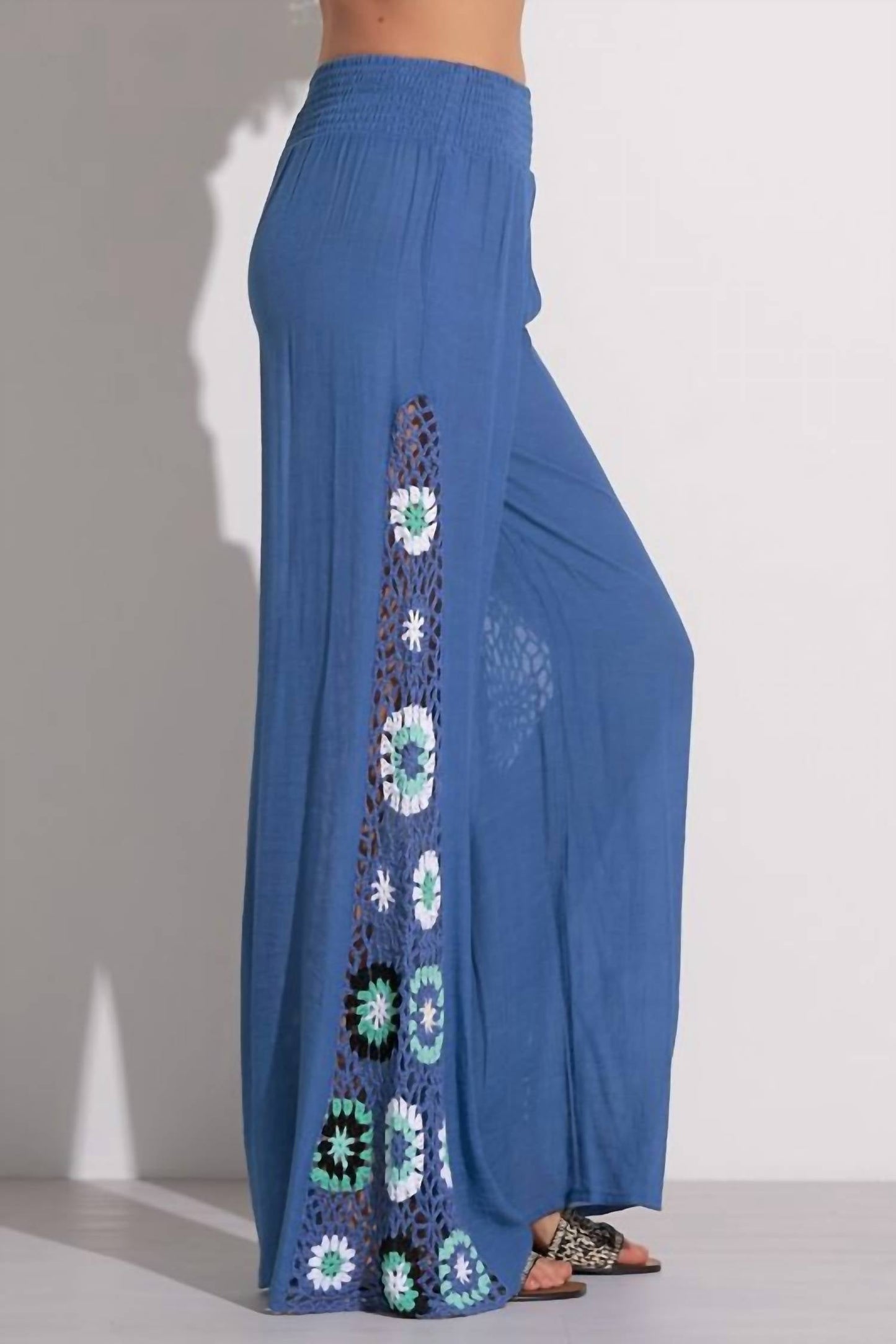 Elan - Women's Crochet Resort Pants