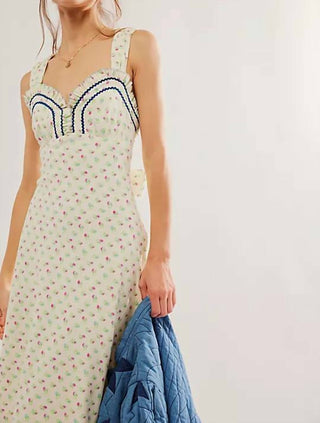 Free People - Sweethearts Midi Dress