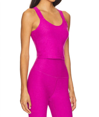 Beyond Yoga - Space Dye Twist Through Cropped Tank Top