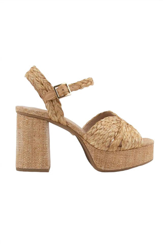 Ccocci - Women's Raffia Platform Sandal