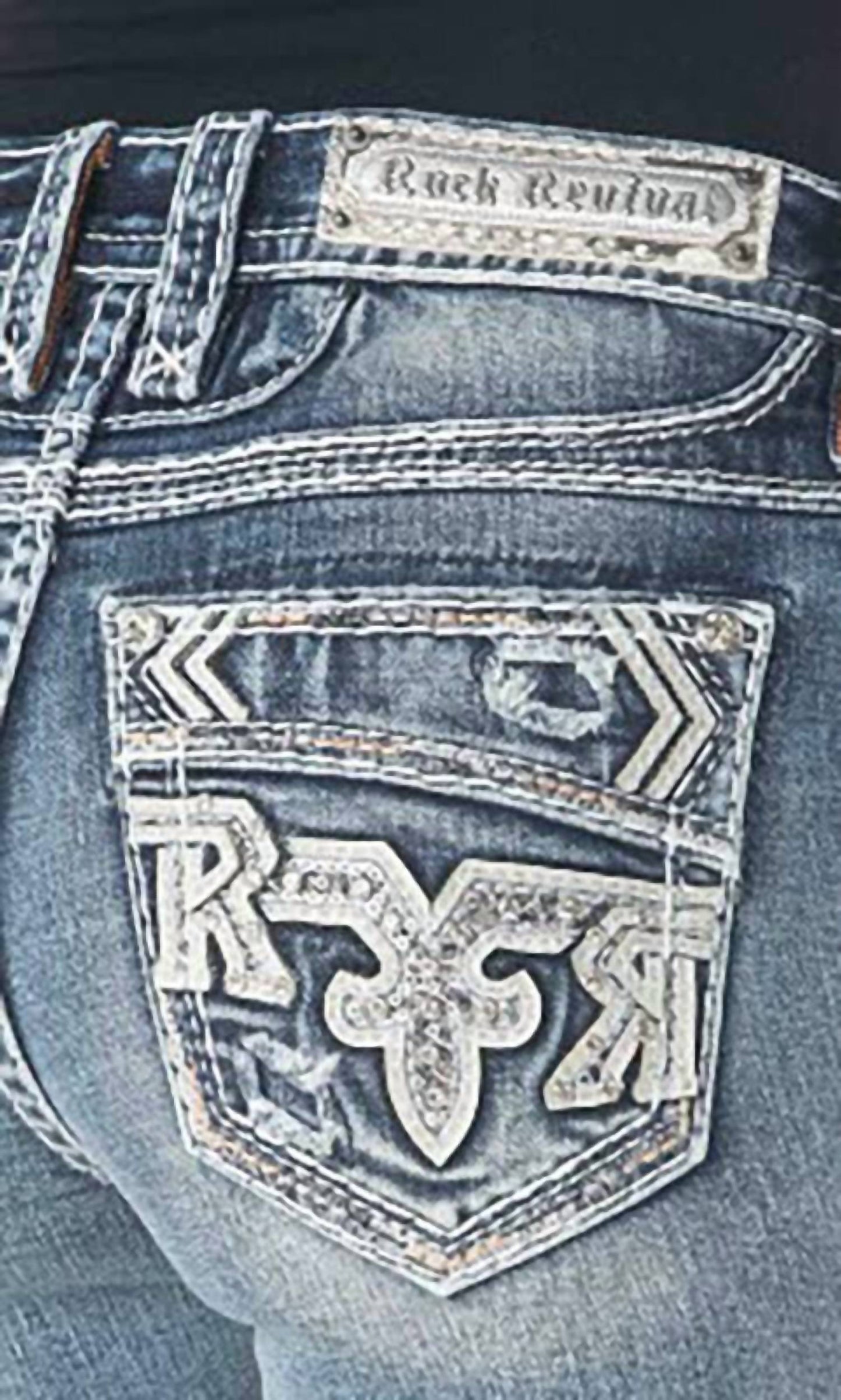 Rock Revival - Kaia Boot Cut Fashion Jeans - "32 Inseam