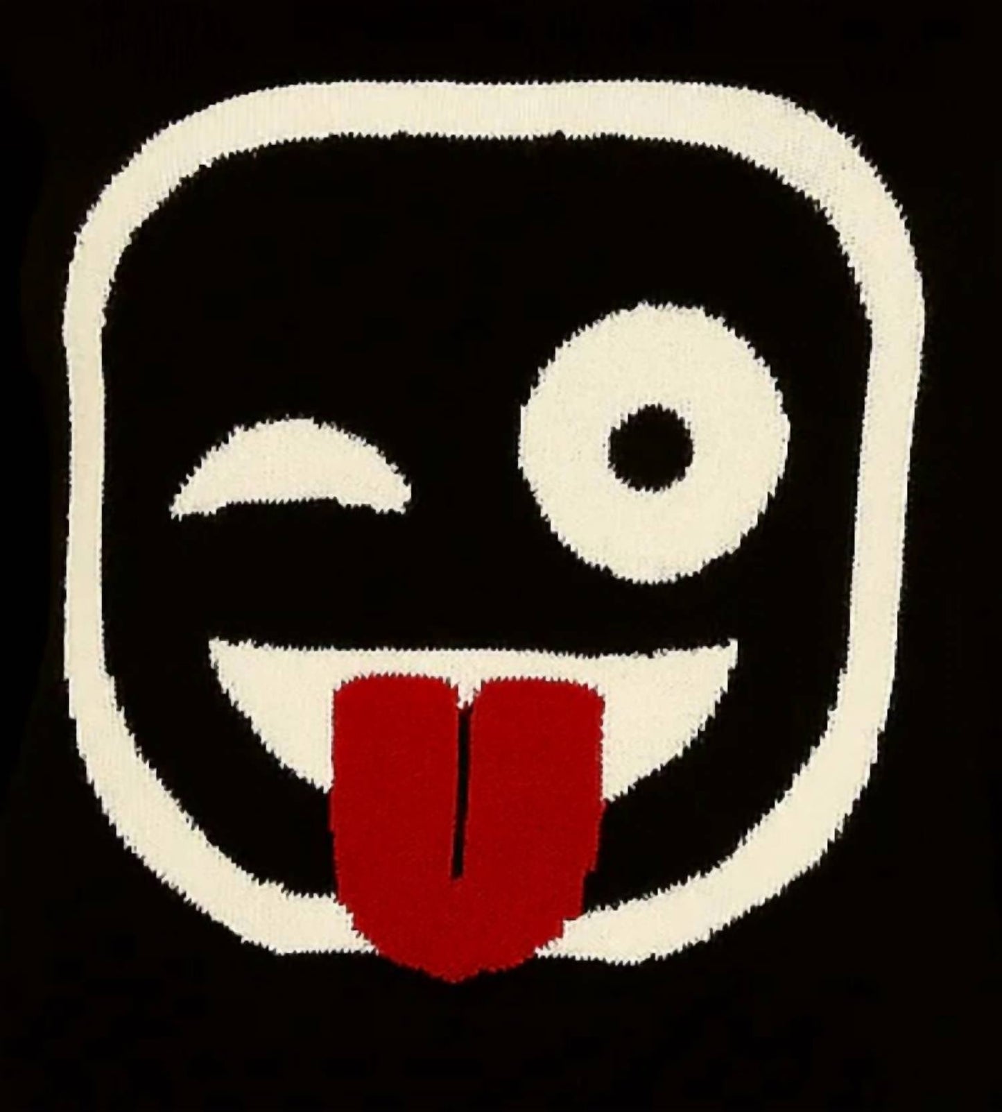 Angel Apparel - Wink & Tongue Emoji Top