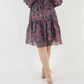 Sante Grace - Floral Voile Tunic Top - Plus Size