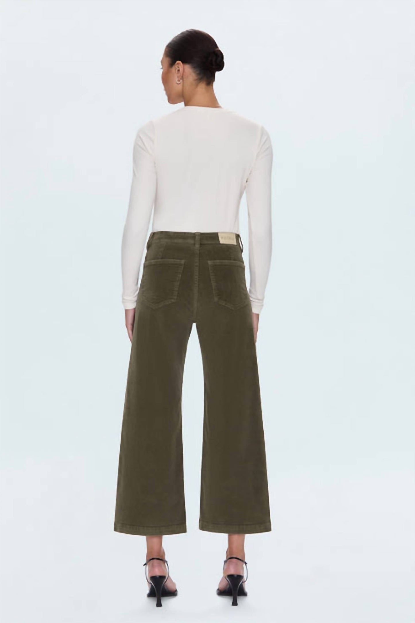 Pistola - Penny Crop High Rise Wide Leg Pant