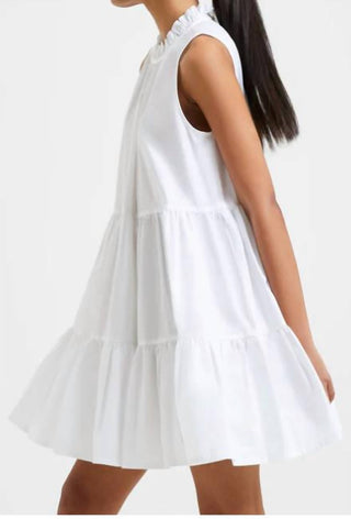 French Connection - Rhodes Poplin Sleeveless Tiered Dress