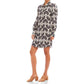 Karen Kane - Blouson Sleeve Linen Shirtdress