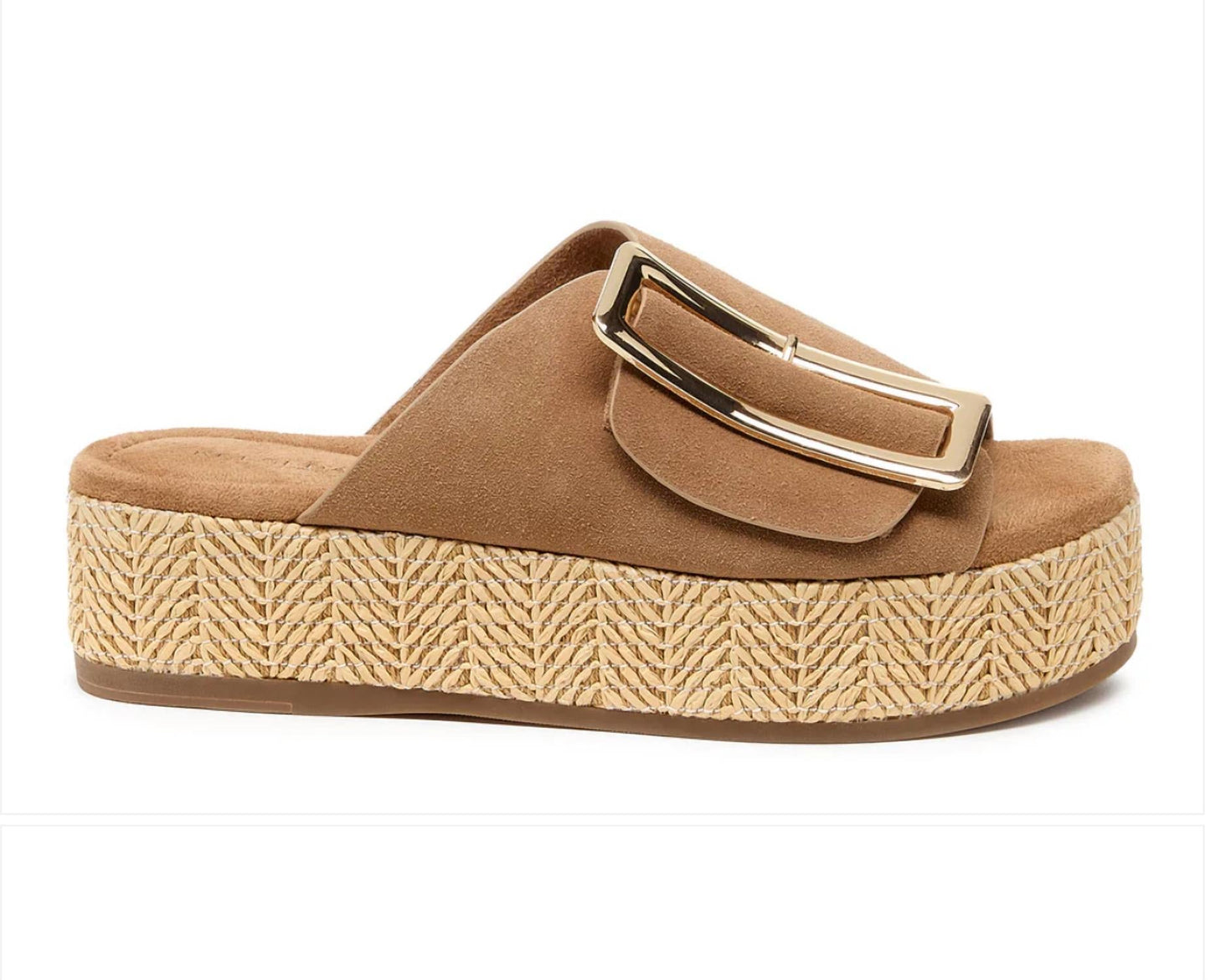 Kelsi Dagger - Dover Bison Suede Platform Sandals