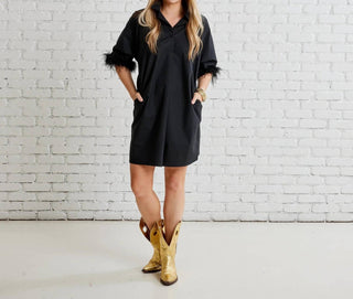 Caryn Lawn - HEATHER FEATHER DRESS