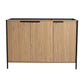 Contemporary Freestanding Bathroom Vanity With Adjustable Shelves