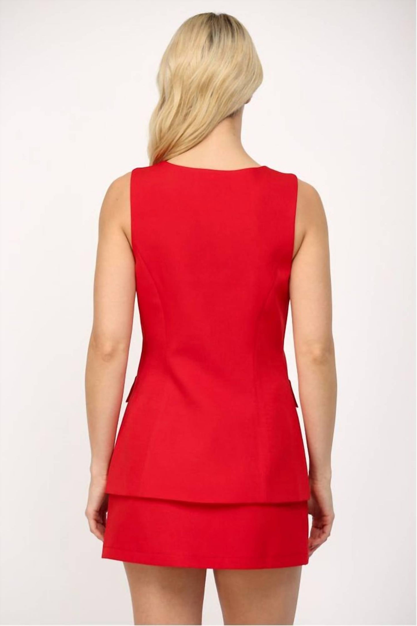 Fate By Lfd - Scarlet Sleeveless Romper