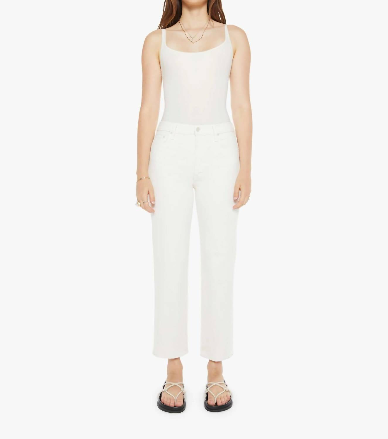 Mother - The Rambler Zip Ankle Jean