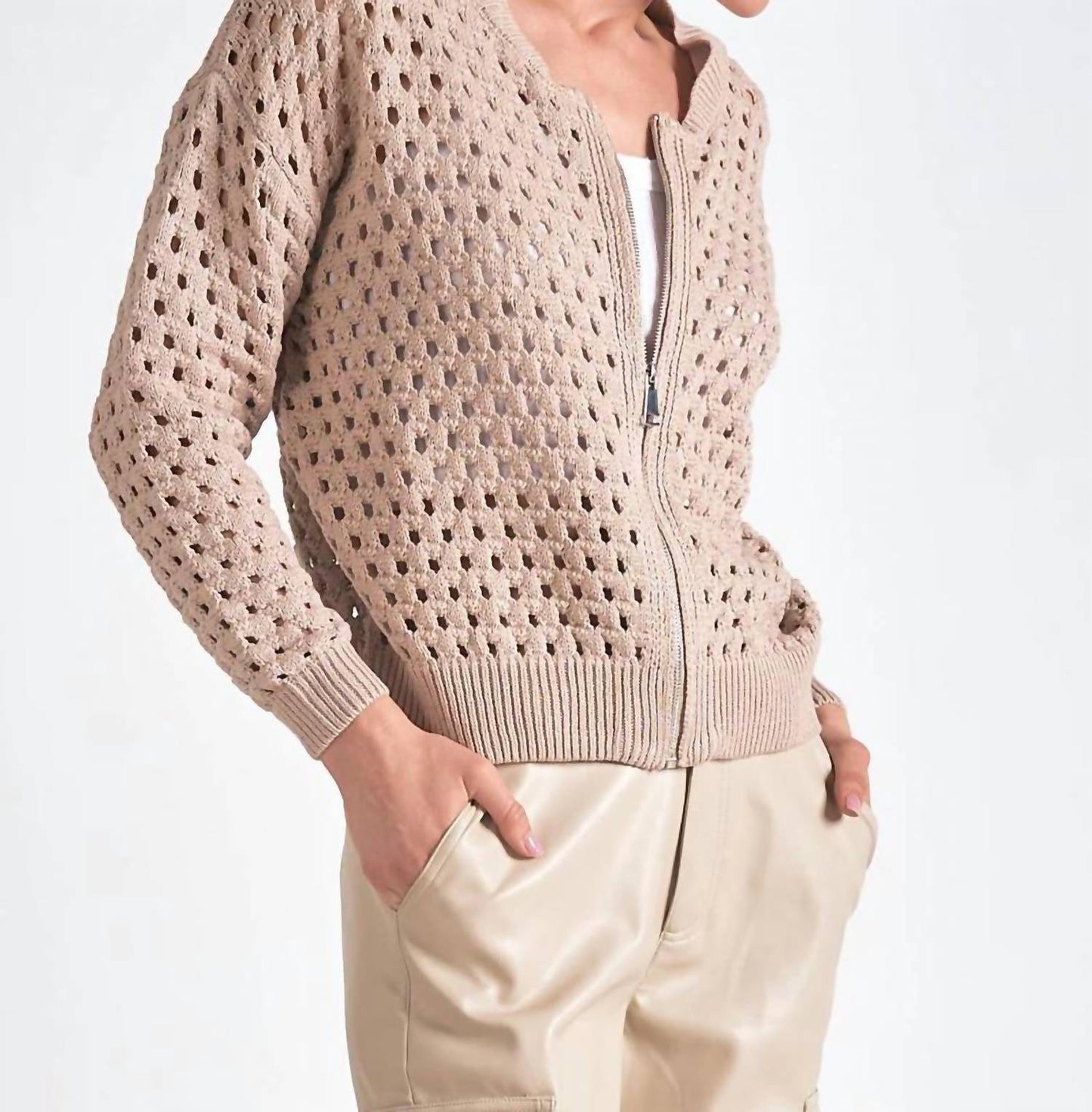 Elan - Aster Sweater Cardigan