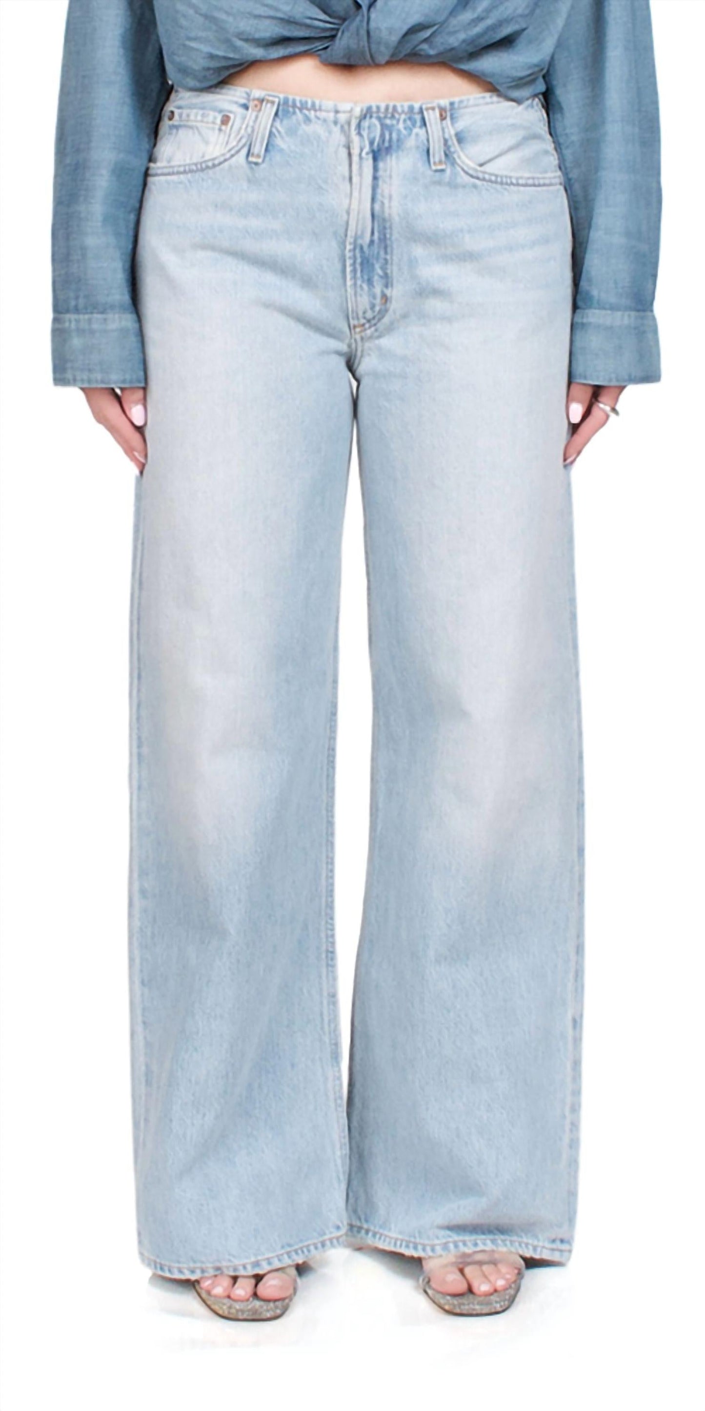 Agolde - Lex No Waistband Jeans