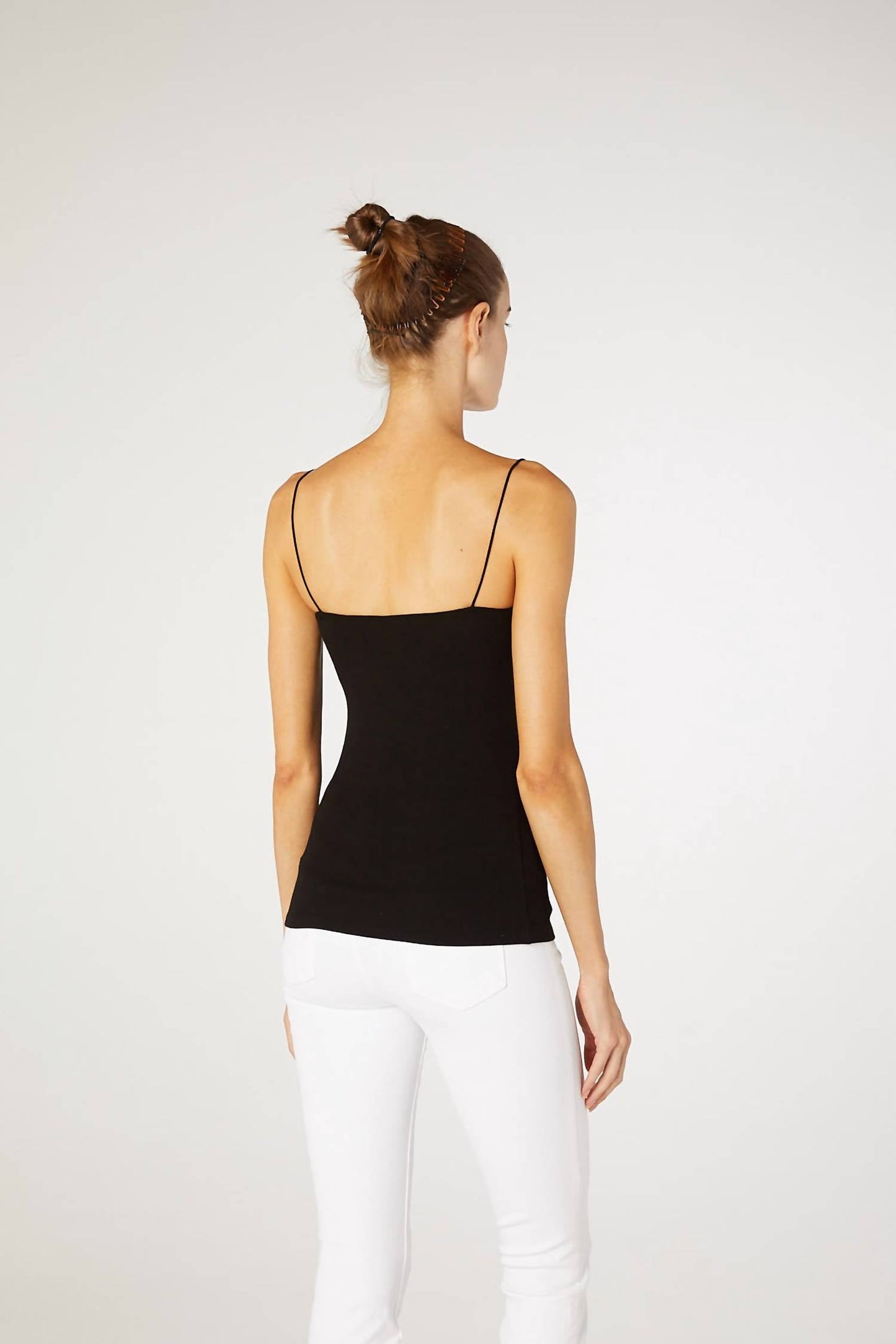 Enza Costa - Silk Knit Strappy Essential Tank Top