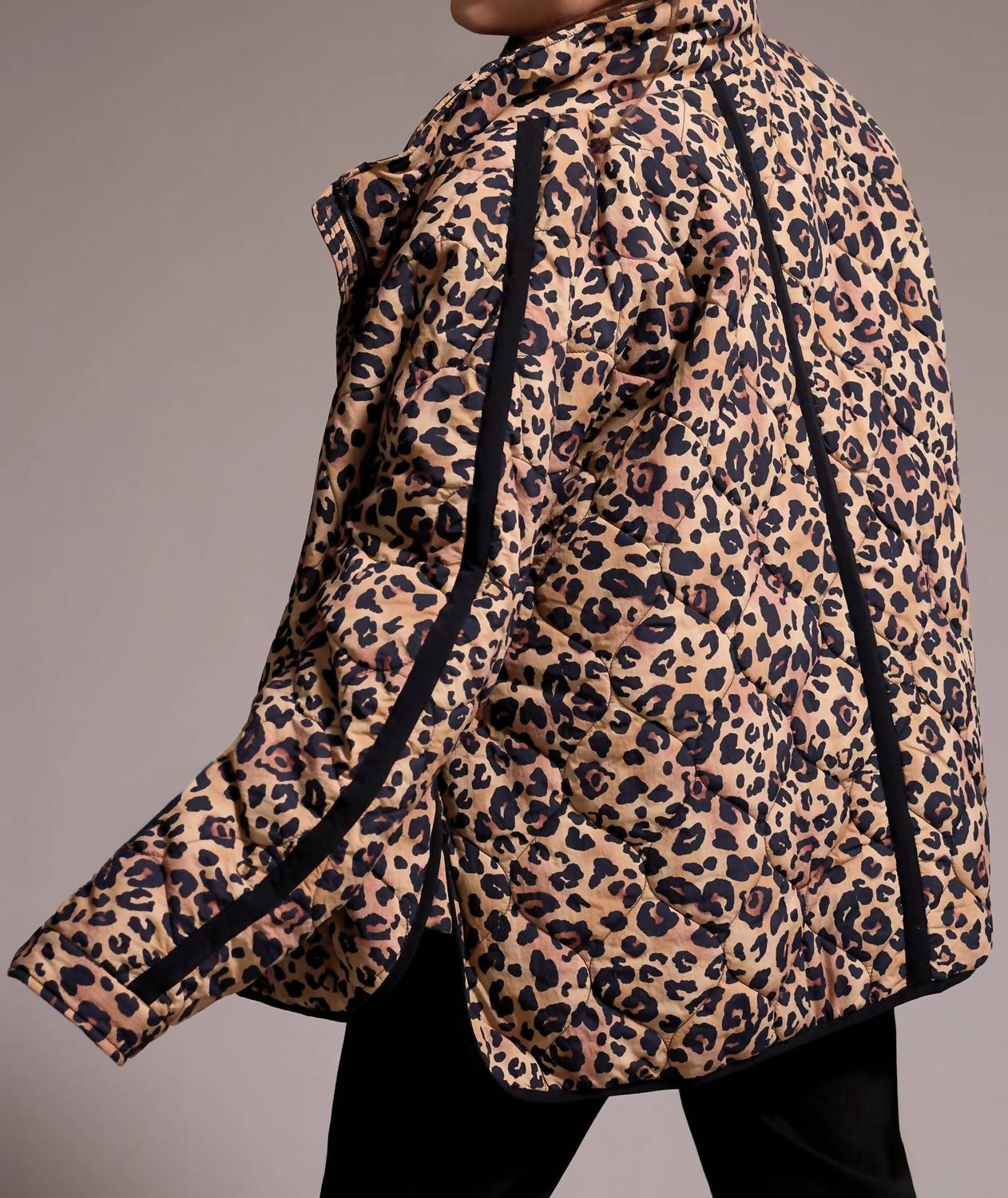 Tribal - Zipped Front Quilted Jacket