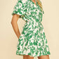 Pinch - Orion Floral Drop Waist Dress