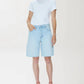 Pistola - Nolan Relaxed Straight Cut Off Denim Shorts