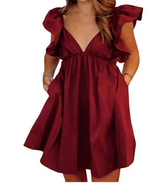 Day + Moon - Izzie Babydoll Mini Dress