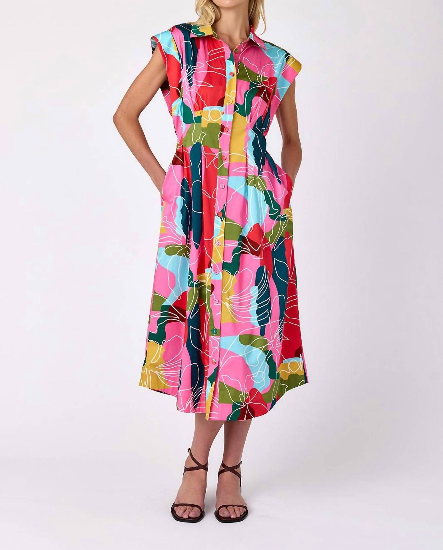 Crosby By Mollie Burch - Floral Whimsy Quincey Dress