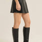 Z Supply - Ciera Faux Leather Mini Skirt