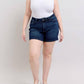 Judy Blue - High Waist Back Flap Pocket Denim Short