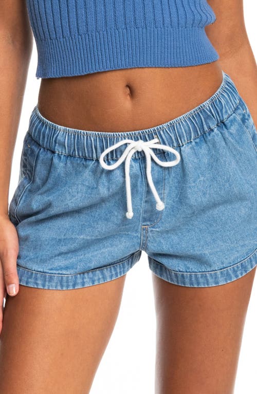 Roxy Juniors Denim Pull-On Shorts