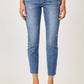 Risen - Button Fly Relaxed Fit Skinny Jeans