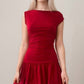 Klesis - One Shoulder Mini Balloon Dress