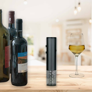 Creative Gifts International - Rechargeable Wine Opener with Corkscrew