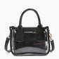 Jen & Co. - Women's Stacey Clear Satchel with Inner Bag