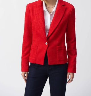 Joseph Ribkoff - Bouclé Fitted Blazer