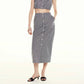 Frame - A-line Silhouette Midi Skirt