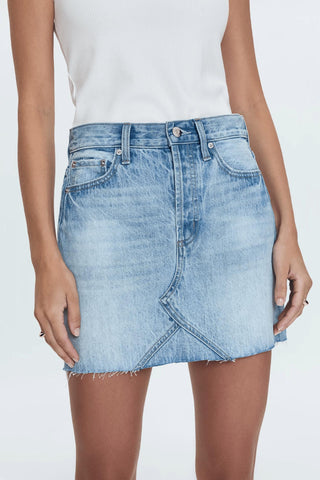 Pistola - Kat High Rise Denim Skirt