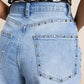 Habitual - Gemma Wide Leg Studded Stretch Jeans
