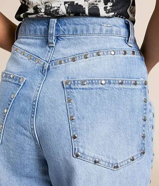 Habitual - Gemma Wide Leg Studded Stretch Jeans