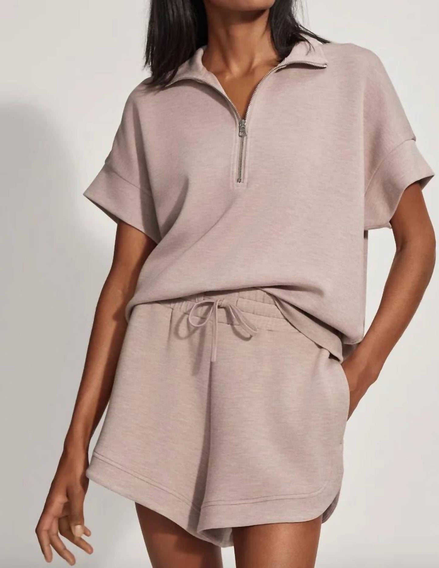 Varley - Ritchie Short Sleeve Sweatshirt