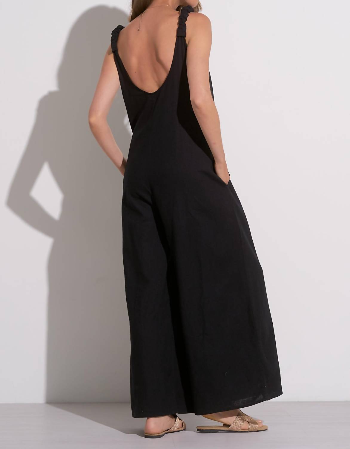 Elan - Linen Tank Jumpsuit