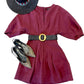 Steve Madden - Dayton V-neck Mini Dress