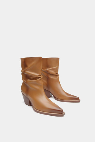 Dante Shoes - Women's Soft Leather Ankle Boots