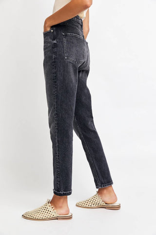 Free People - Zuri High-rise Mom Jeans