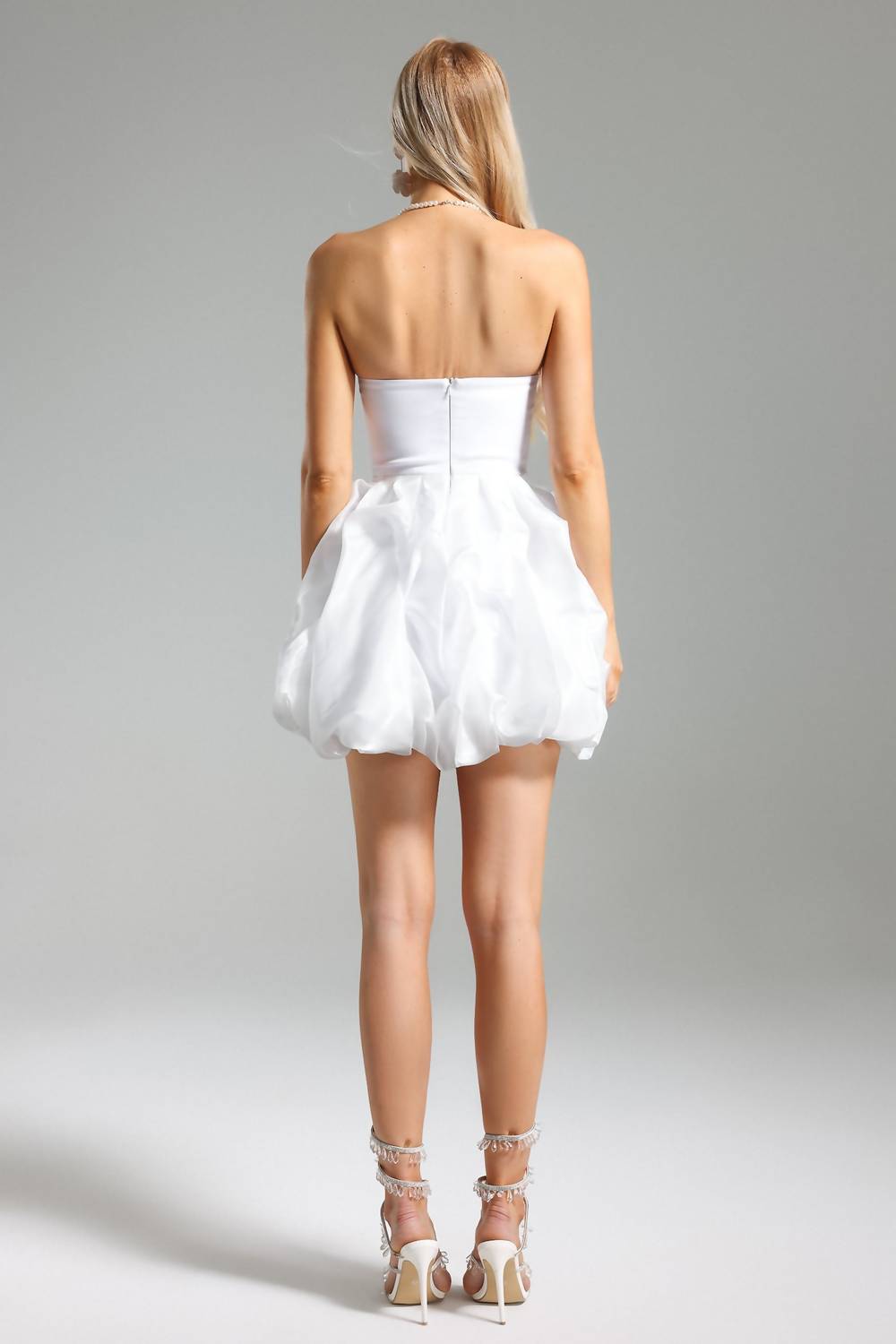 Bella Barnett - Janka Flower Mesh Mini Dress