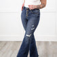 Judy Blue - Mid Rise Button Fly Flare Jeans