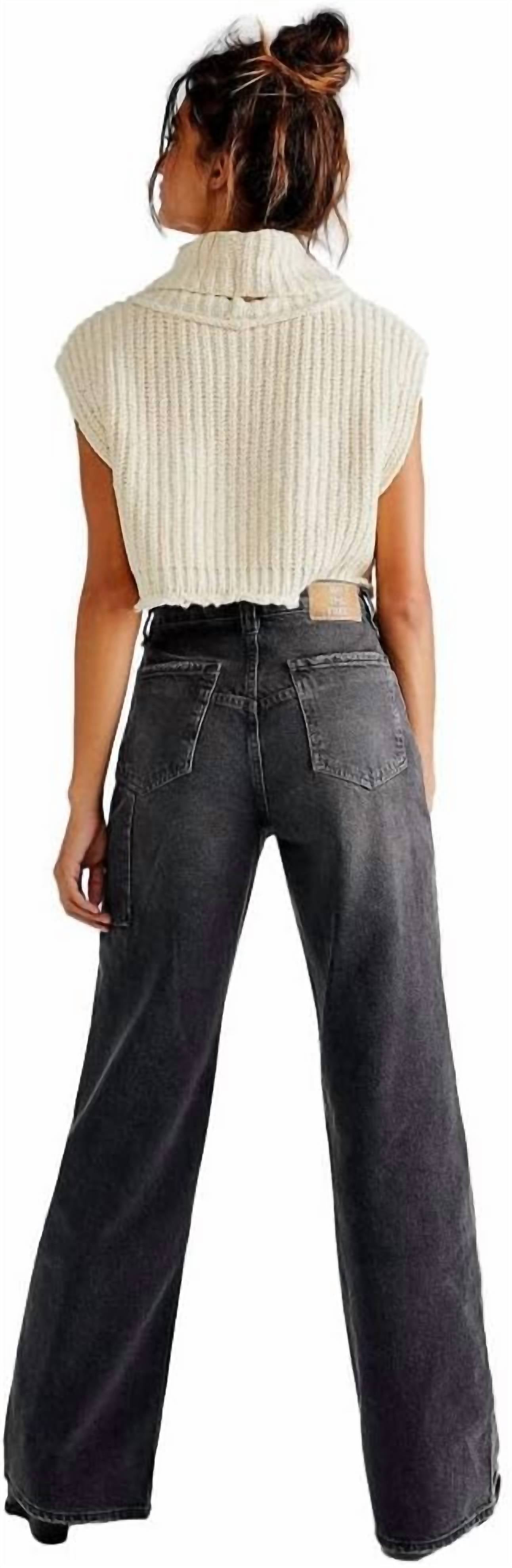 Free People - Tinsley Baggy High Rise Jean