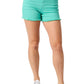 Judy Blue - MID RISE GARMENT DYED FRAY HEM DENIM SHORT