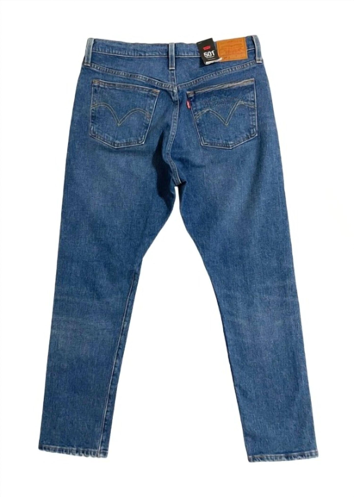 Levi'S - Women's 501 Taper Mid Rise Denim Ankle Jeans