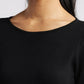 Anne Klein - Fringe Hem Sweater Dress