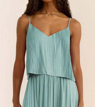 Z Supply - Fiore Crinkle Satin Tank Top